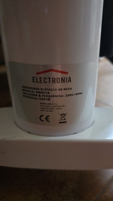 Aquecedor Electronia 1500W