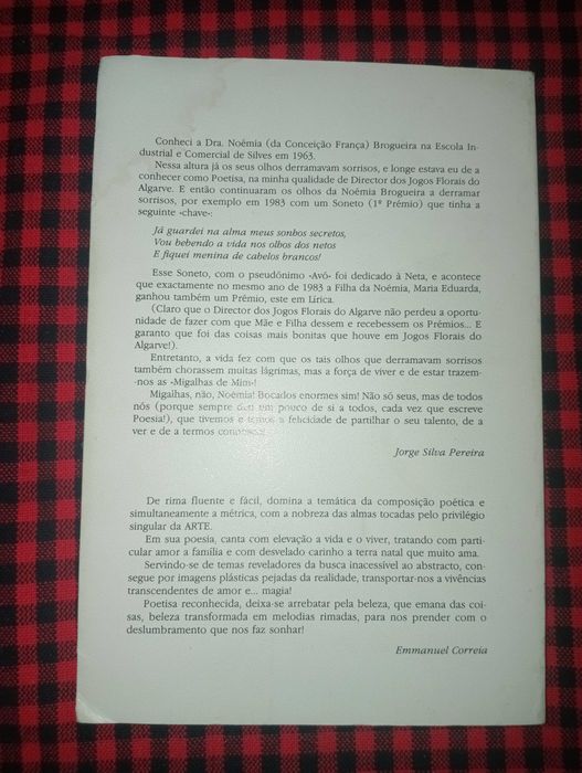 Migalhas de mim de Noémia França Brogueira