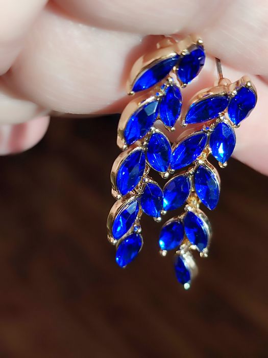 Chabrowe kłosy - kolczyki