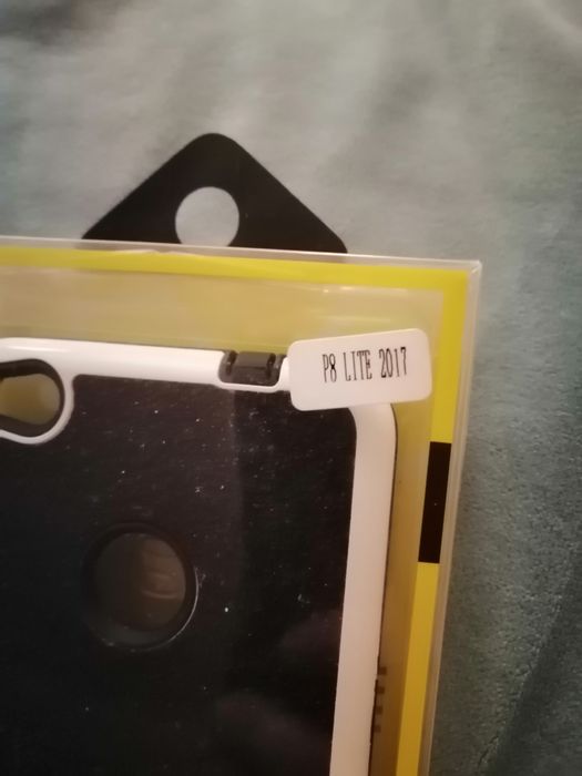 Capa Huawei branco e preto Glitter. Nova em caixa.