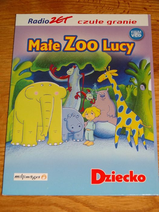 Małe Zoo Lucy film VCD świetna bajka dla dzieci ładna animacja Nowa