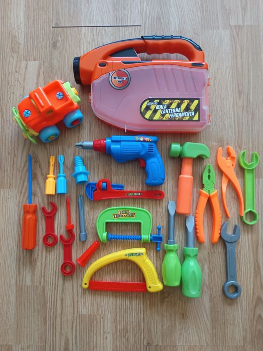 Bancada de Ferramentas Bricco's Junior + Kit Extra Oferta (Como Nova)