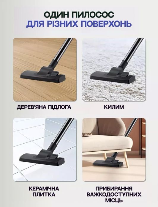 Пилосос Crownberg CB-672 (2500 Вт) колбовий — Повний комплект, коробка!