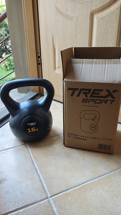 Kettlebell odważnik do ćwiczeń Trex Sport 16 kg