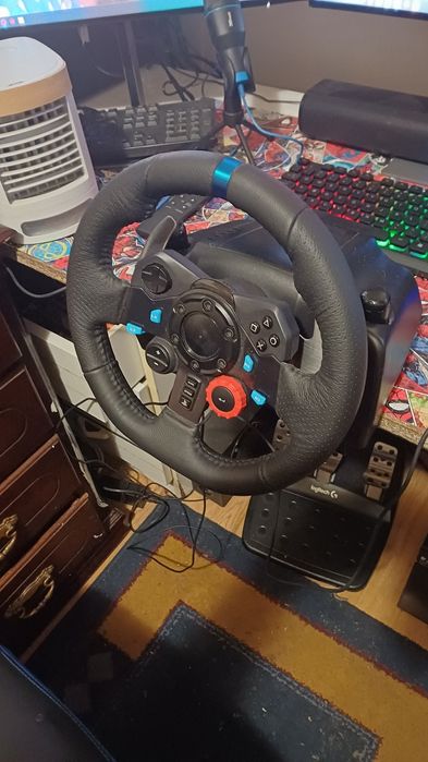 Logitech Volante G29 Driving Force + shifter PC/PS3/PS464584212893827123