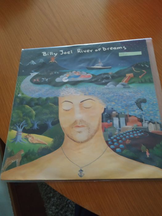 Álbum de vinil de Billy Joel.
