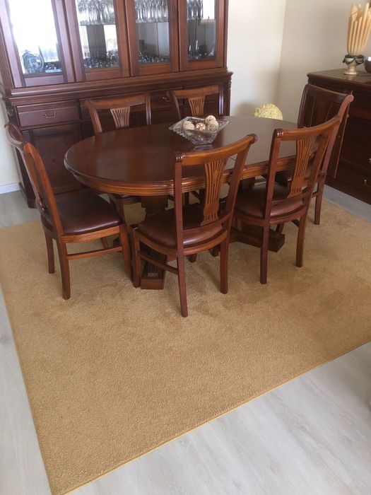 Tapete grande sala beje- como novo