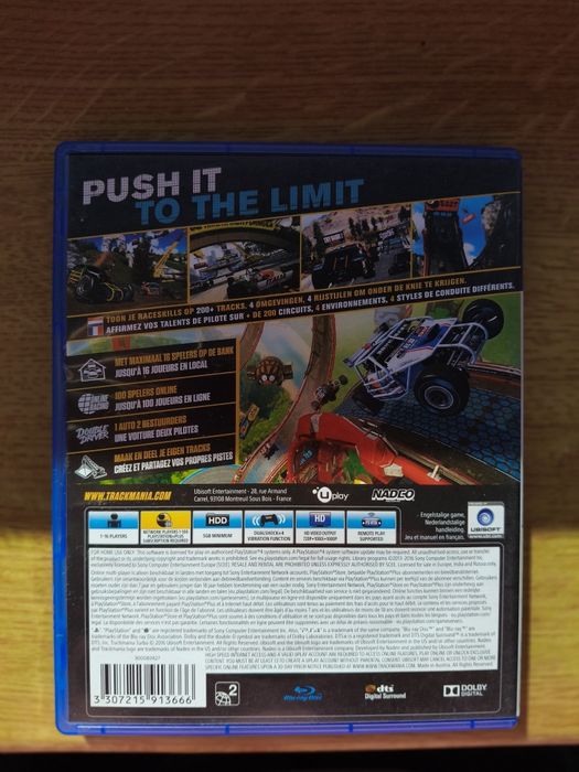 Trackmania Turbo gra na PlayStation/ PS4 / PS5  / bardzo dobry stan