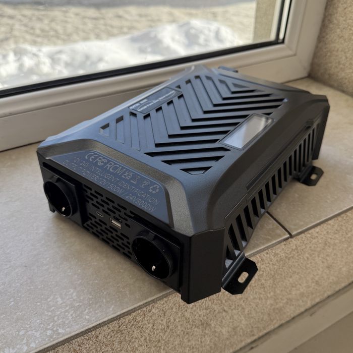 Інвертор 12V/24V/48V/60V/72V (1500W-6000W) Чистий синус