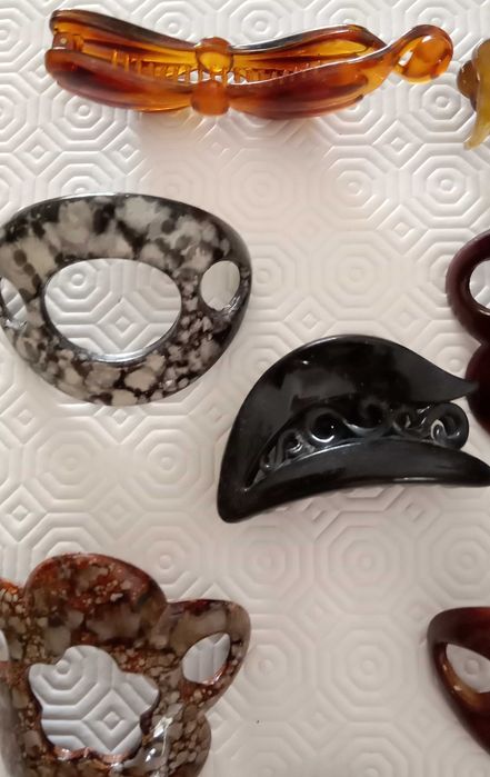 Molas e pregas de cabelo, o lote todo por 5€