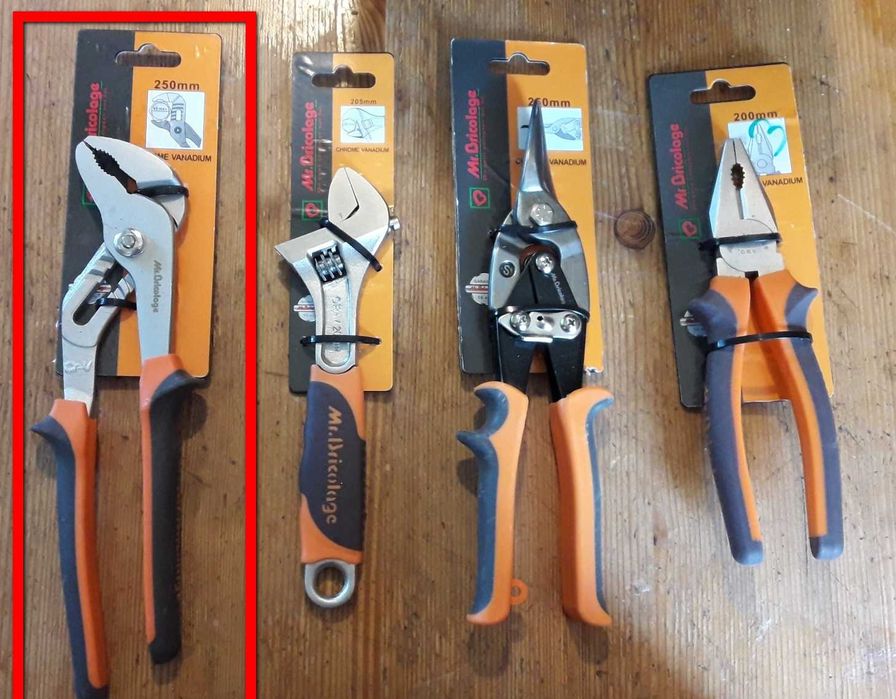 Klucz nastawny izolowany do rur prod. Francja chrome-vanadium Jakość