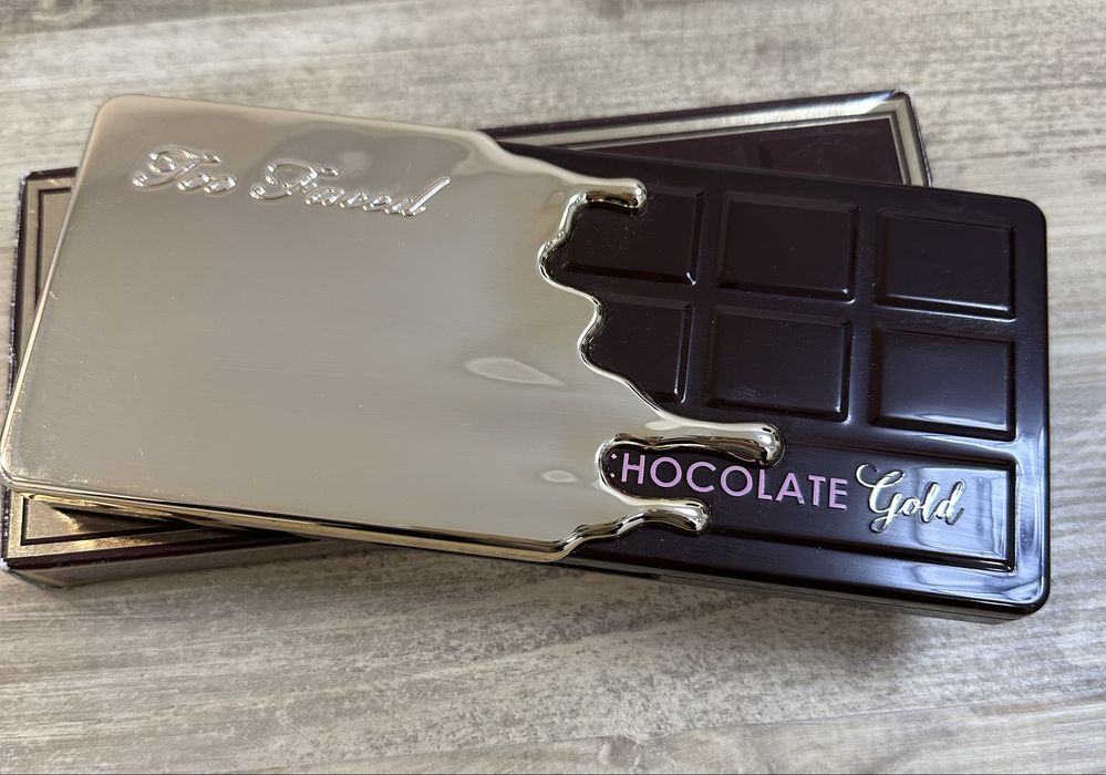 Too Faced Chocolate Gold палетка теней