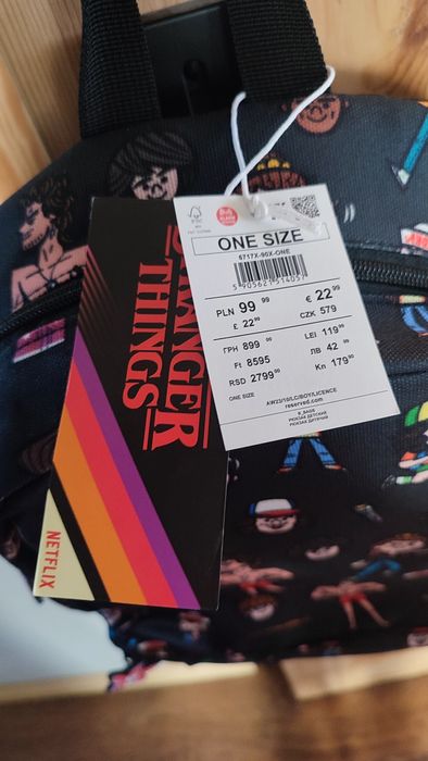 Nowy plecak na licencji stranger things netflix. Plecak firmy Reserved