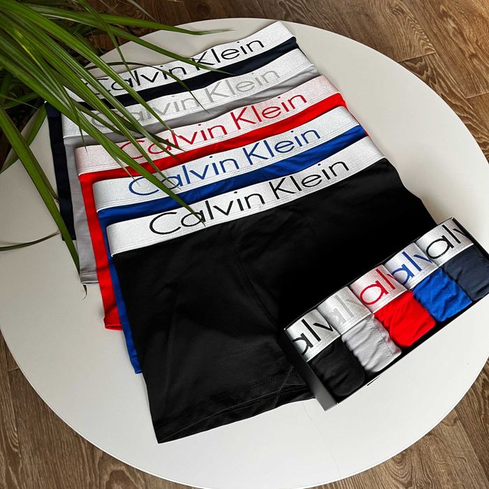 5 шт -550грн Труси чоловічі боксери / Трусы мужские Calvin Klein