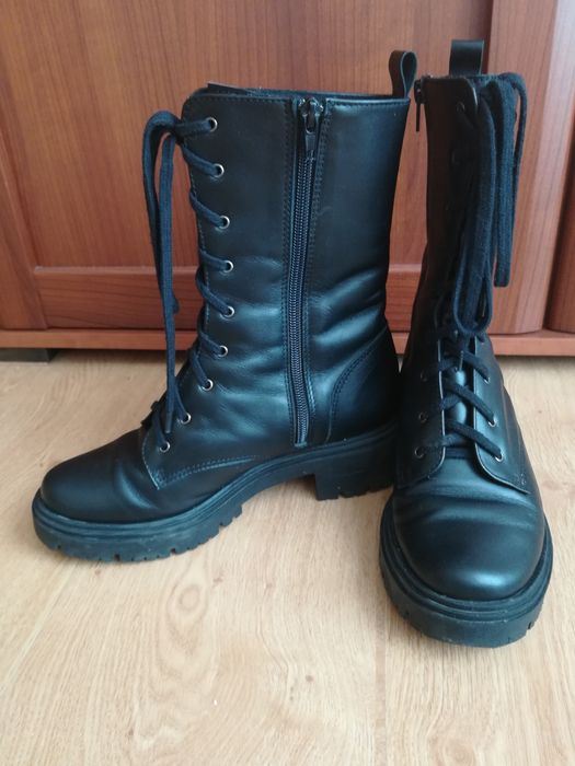 Workery trzewiki trapery damskie ocieplane