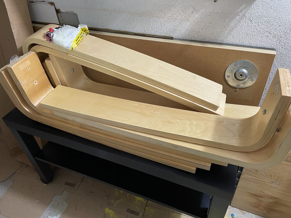 Pés Ikea para mesa ou secretaria