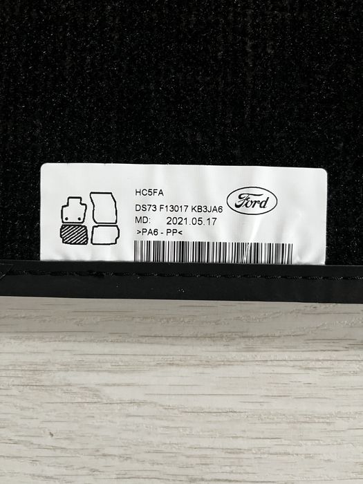 Dywaniki welurowe przód i tył Ford Mondeo Mk5