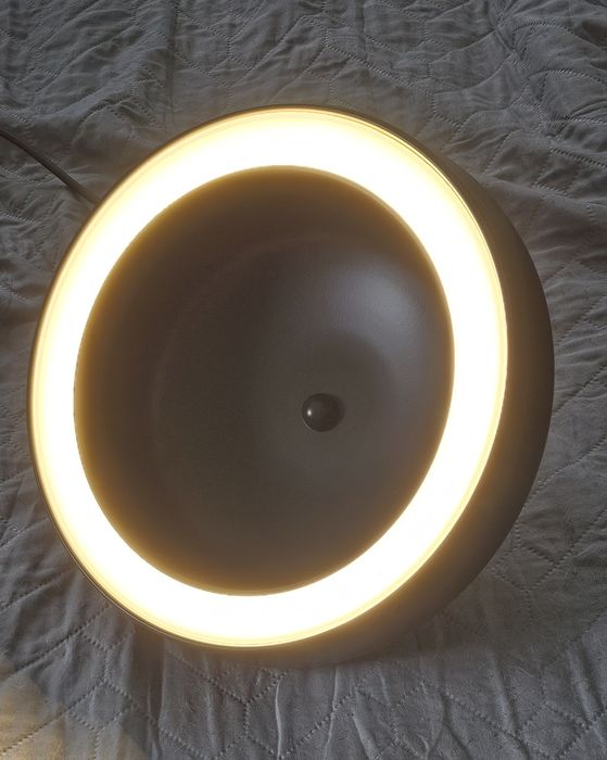 Lampa wisząca LED Alva oval dark grey Westwing