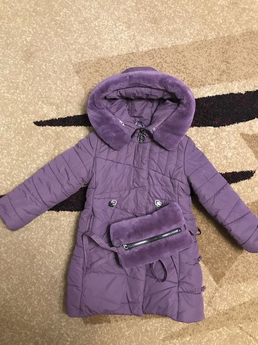 Зимова курточка/зимове пальто 116-122