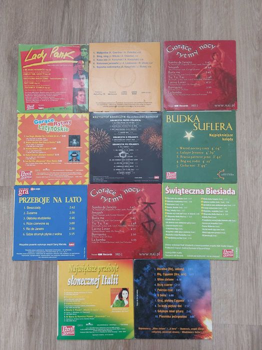 Płyty CD Lady Pank, Krzysztof Krawczyk, Maryla Rodowicz itp