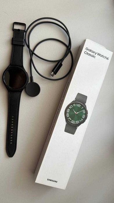 Смарт-годинник Samsung Galaxy Watch 6 Classic 47mm eSIM Black