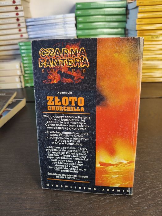 Książka pod tytułem złoto Churchilla ¹⁴