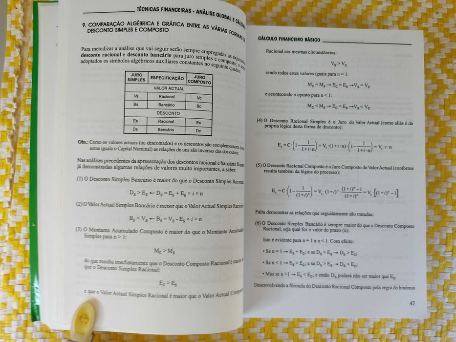 Técnicas Financeiras 
E. Collares Vieira