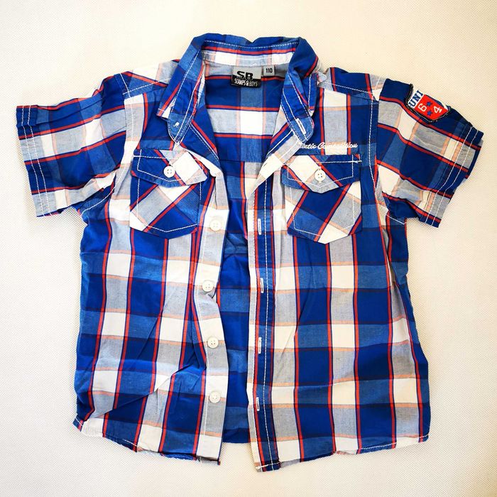 Koszula chłopięca, rozm: 110 cm, 4-6 lat