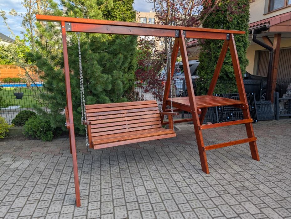 Huśtawka ogrodowa solidna