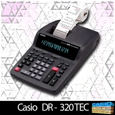 Calculadora CASIO DR320TEC Euro&Tax