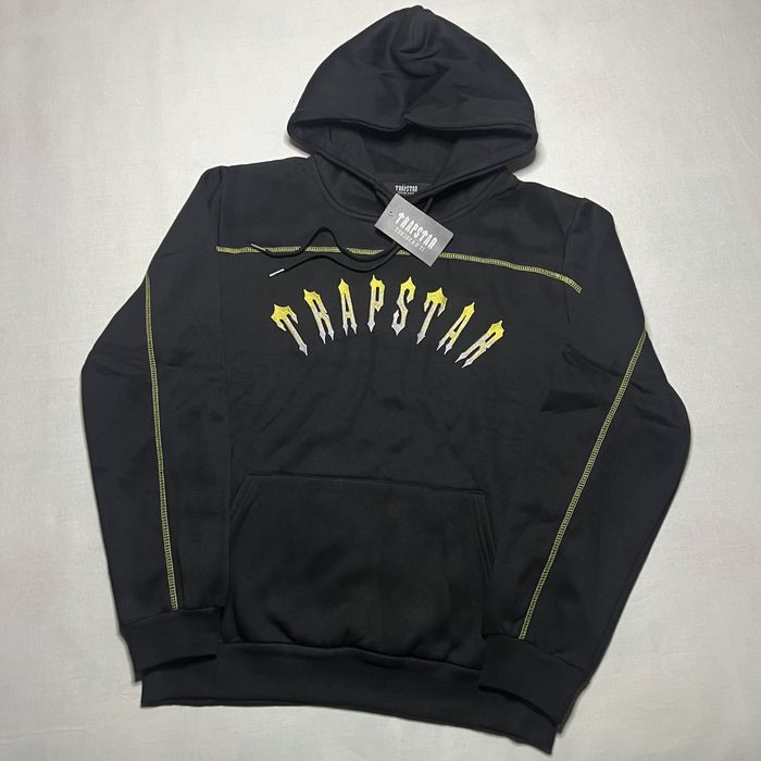Худи TrapStar вышитое биг лого M-L размер