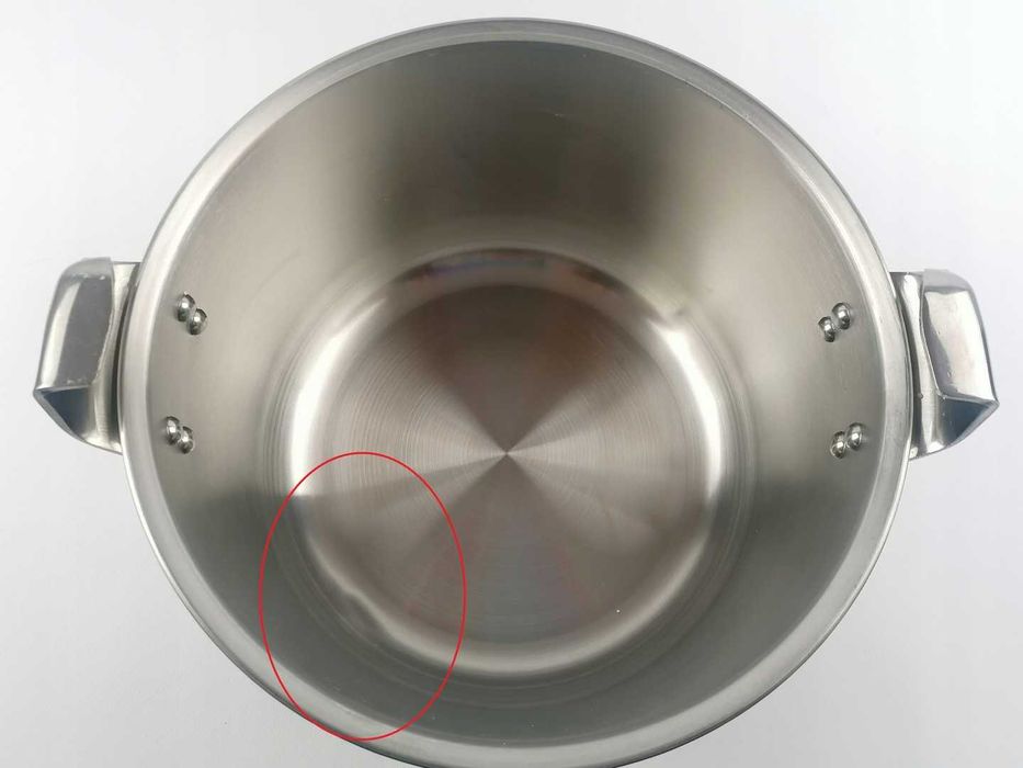 Garnek Szybkowar SEB 10 l srebrny stal nierdzewna