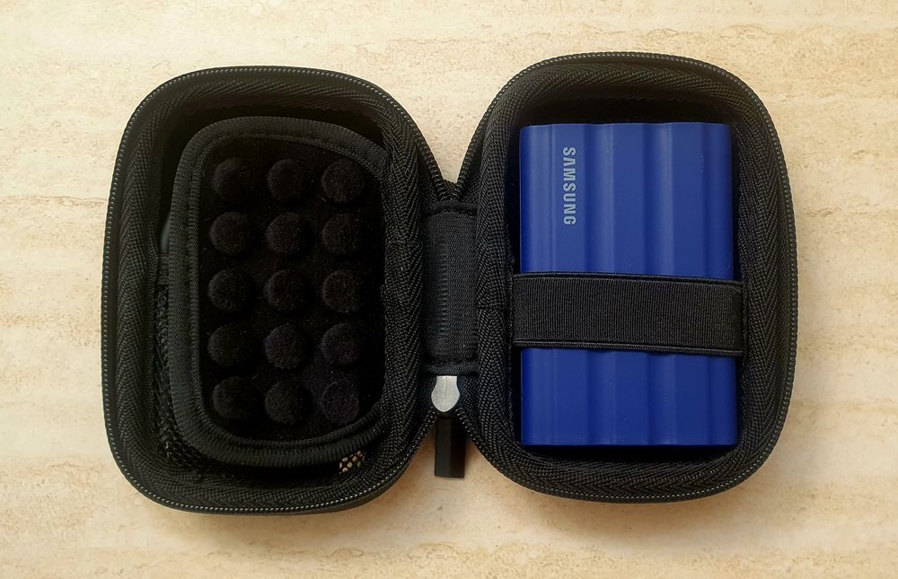 Caixa Samsung T7 Shield