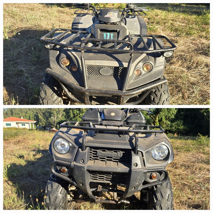 KEEWAY ATV300 , KAWASAKI KVF 300 vendo troca por smart