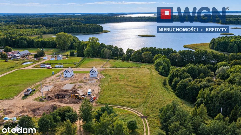 Działka z WZ z widokiem na jezioro - Pieczarki