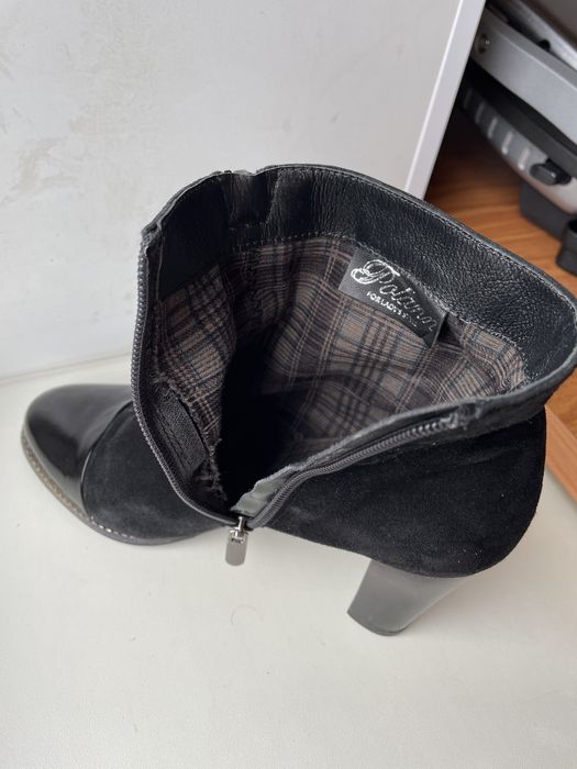 Ботинки демисезонные натуральные