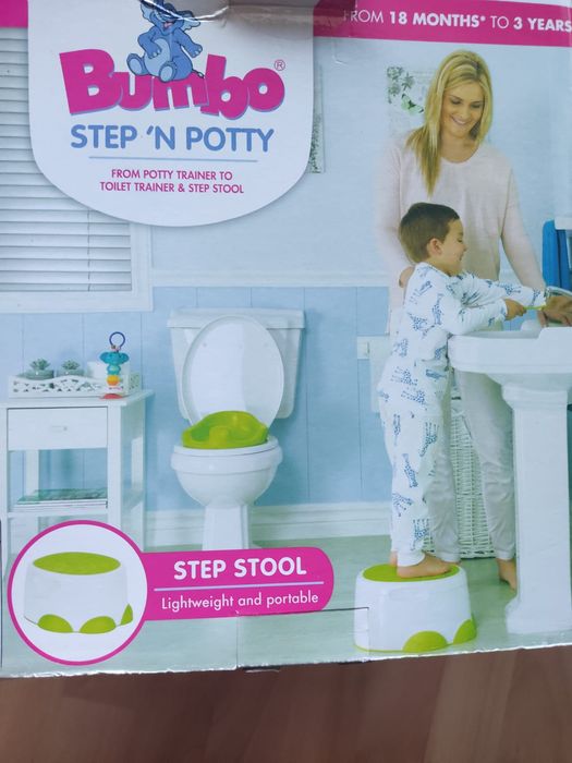 Bumbo 3 em 1 (pote, redutor e degrau)