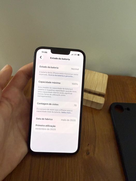 Iphone 16e Novo Com garantia 100% bateria