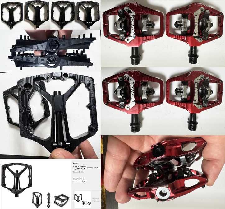 Велосипедні педалі Sixpack Millenium/Racing/Kamikaze/Menace/Skywalker