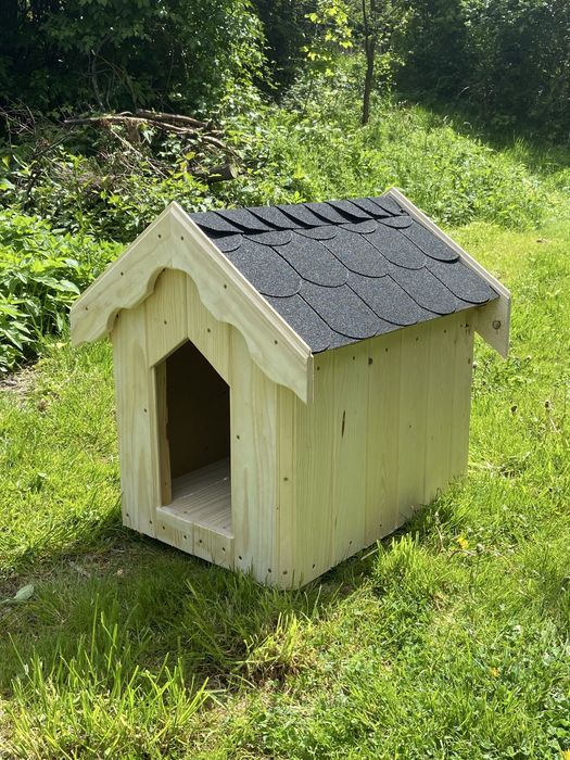 Drewniana Buda dla Psa