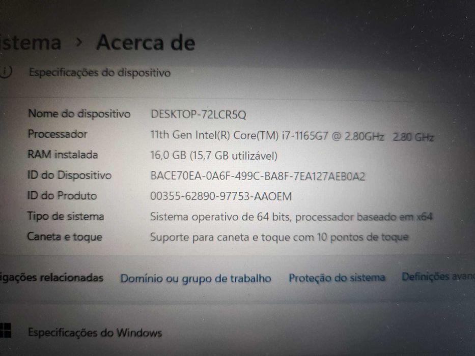 Computador Portátil HP Elitebook G11 I7