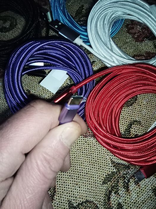 Кабель Type-C,3 м,швидке заряджання