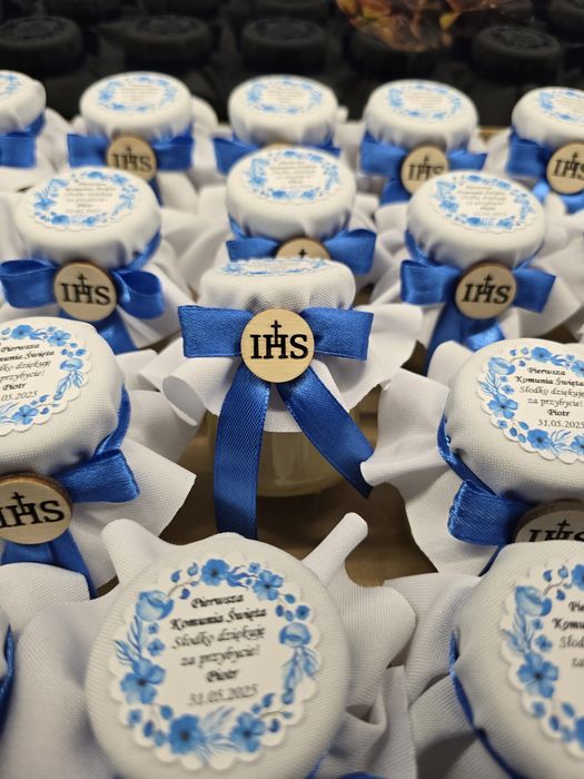 Podziękowania dla gości, prezent, miód,  40,80,130 ml