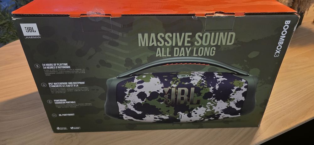 Głośniki JBL BOOMBOX 3   1rok gwarancji!!!