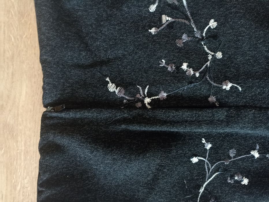 Spódnica długa czarna r. 4XL