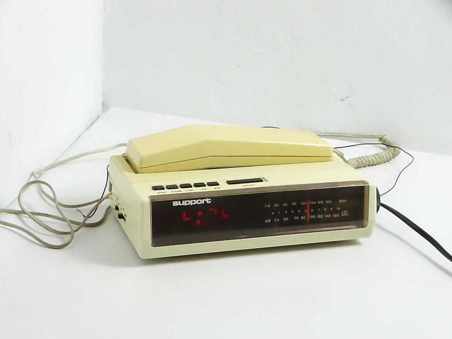 Retro Radio-Budzik + Telefon Support CR-666 | Sprawne Radio
