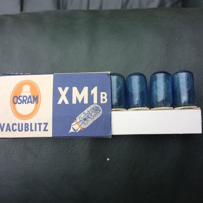 Lampe Flash OSRAM VACUBLITZ XM1B - Ampoule Pour Photographie Vintage - NEUF