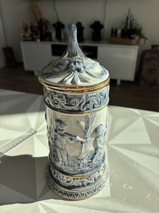 Caneca de Cerveja R. Capodimonte Itália – Tampa e Querubins