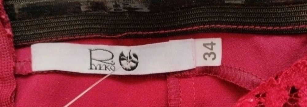 Kombinezon długi z koronkową górą | Ryłko rozmiar XS |