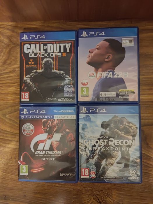 Zestaw gier na ps4
